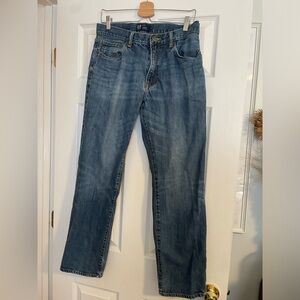 Gap men’s straight 33x32 blue jeans